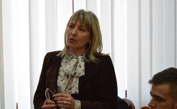 Великоомелянська сільська голова Оксана Курганська